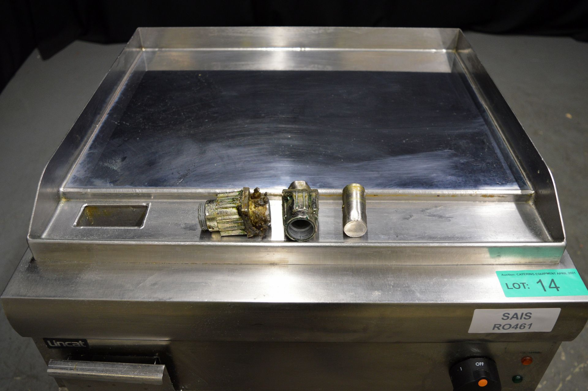 Lincat Smooth Griddle on Stand, single phase electric - Image 4 of 6