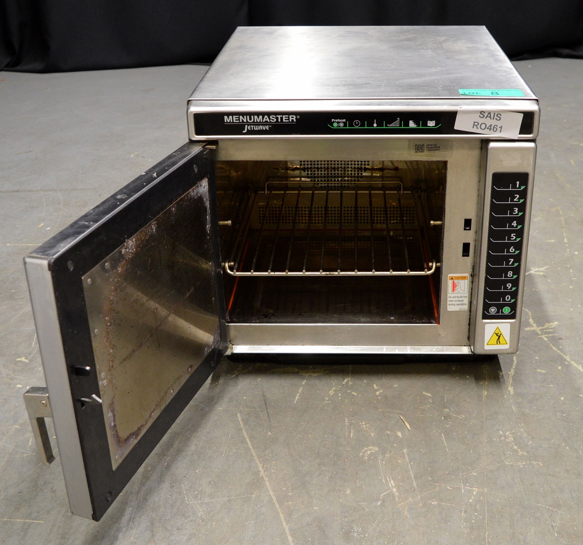 Menumaster Jetwave JET514U High Speed Compact Oven, single phase electric - Image 5 of 7