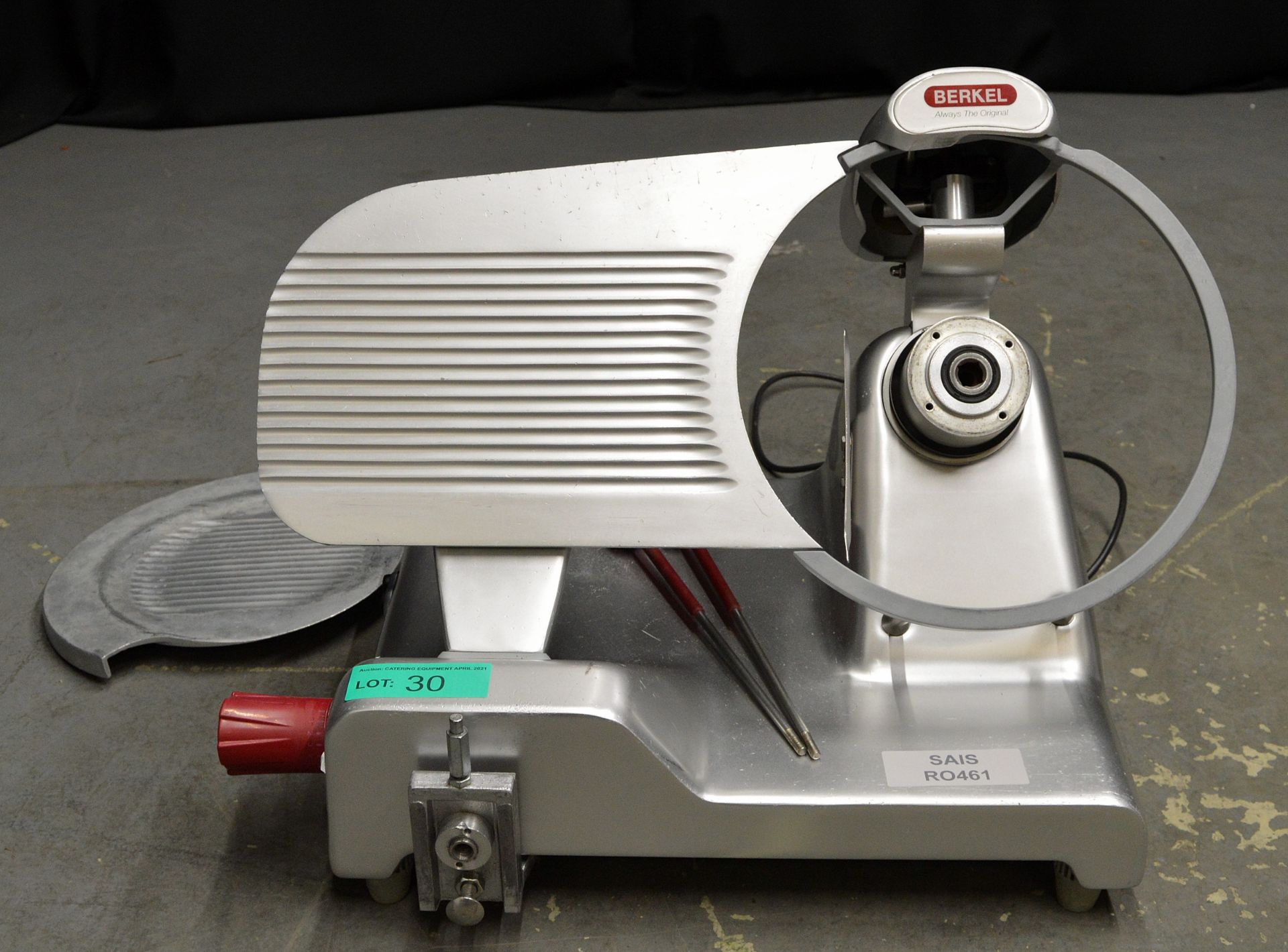 Berkel BSPGL04011A0F 12" Commercial Cooked Meat / Bacon Slicer, single phase electric