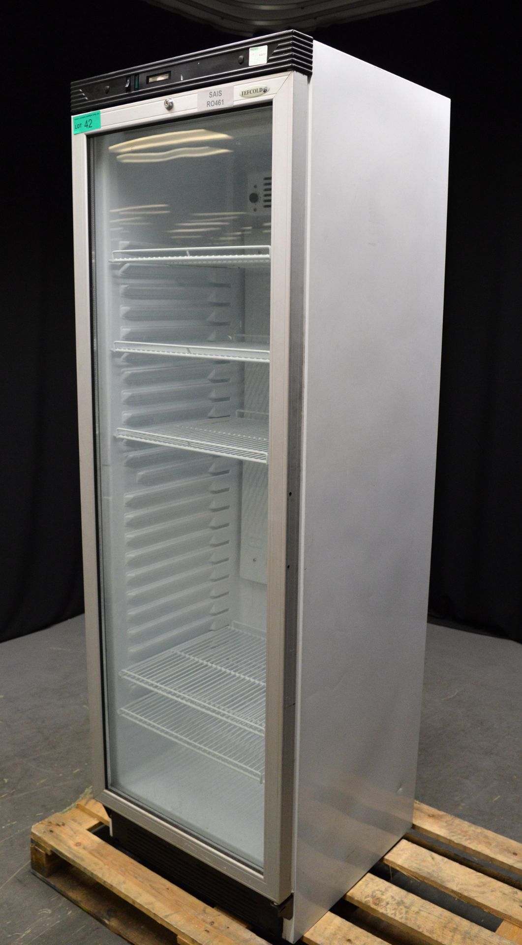 Tefcold F3 1380 Glass Door Fridge, single phase electric - Image 3 of 7