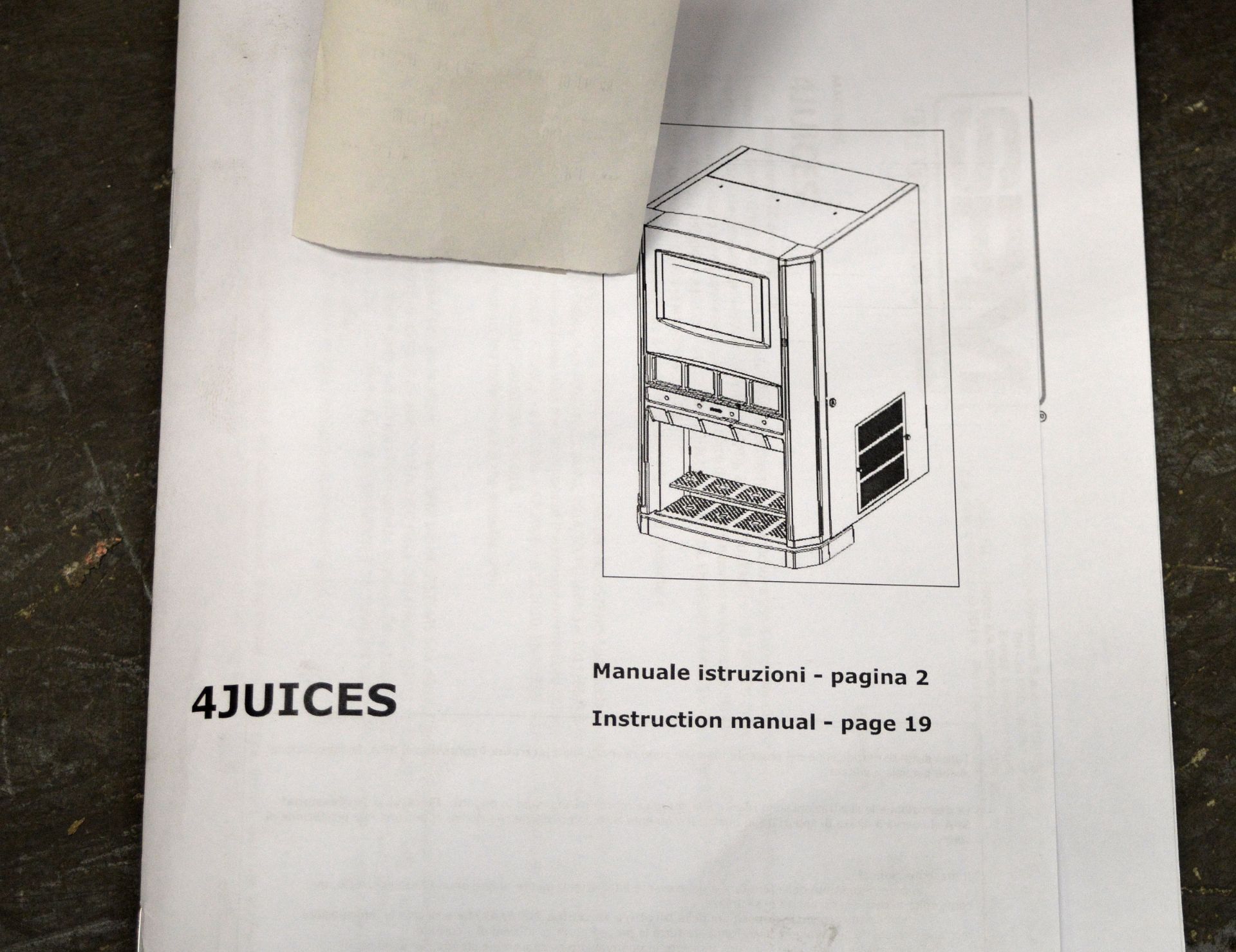 Electrolux Professional EAB037 4 Juice/Liquid Concentrate Dispenser Machine - BRAND NEW - Image 7 of 8