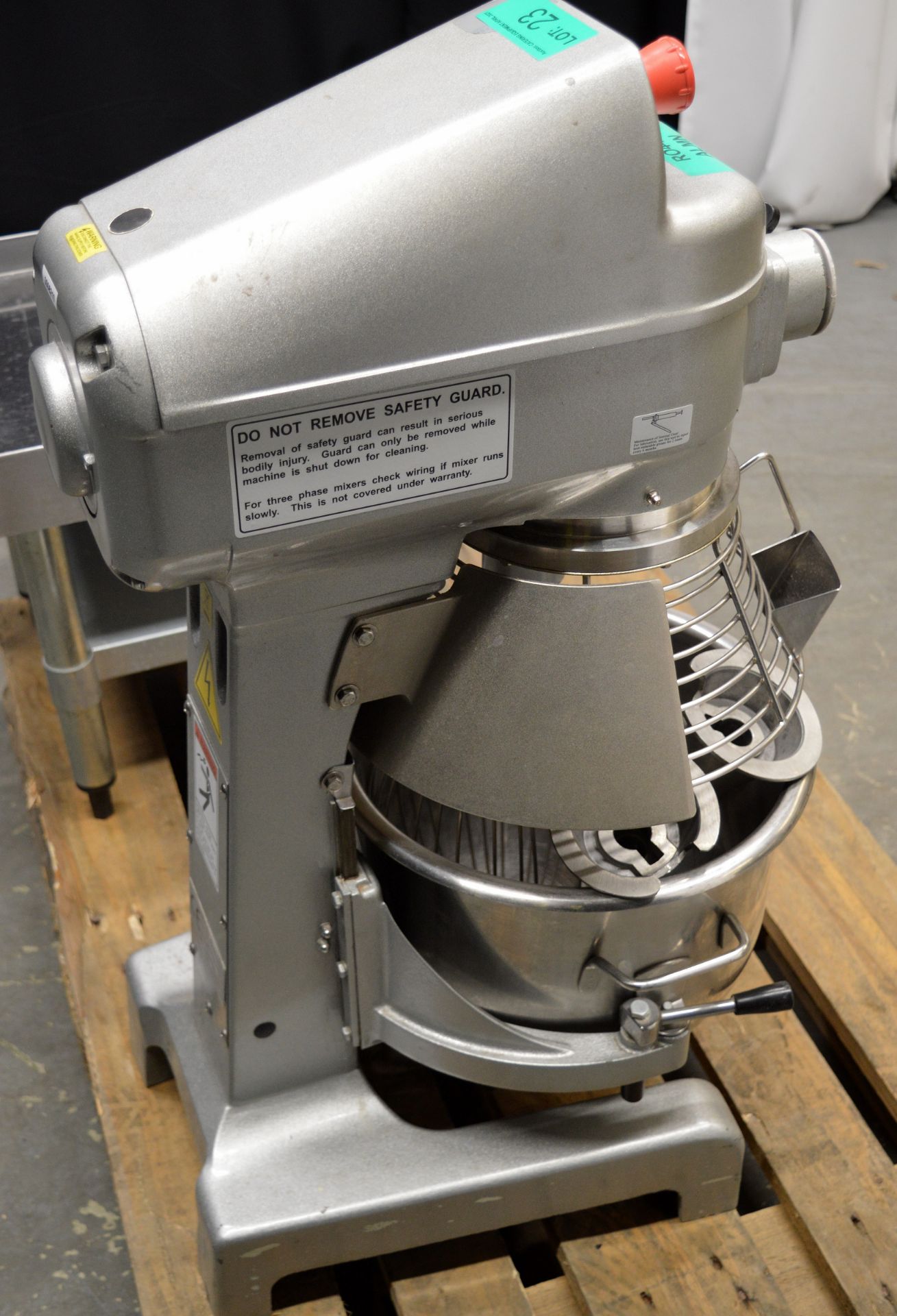 Metcalfe SP-200-B Heavy Duty Planetary Mixer with Stand, single phase electric - Image 8 of 10