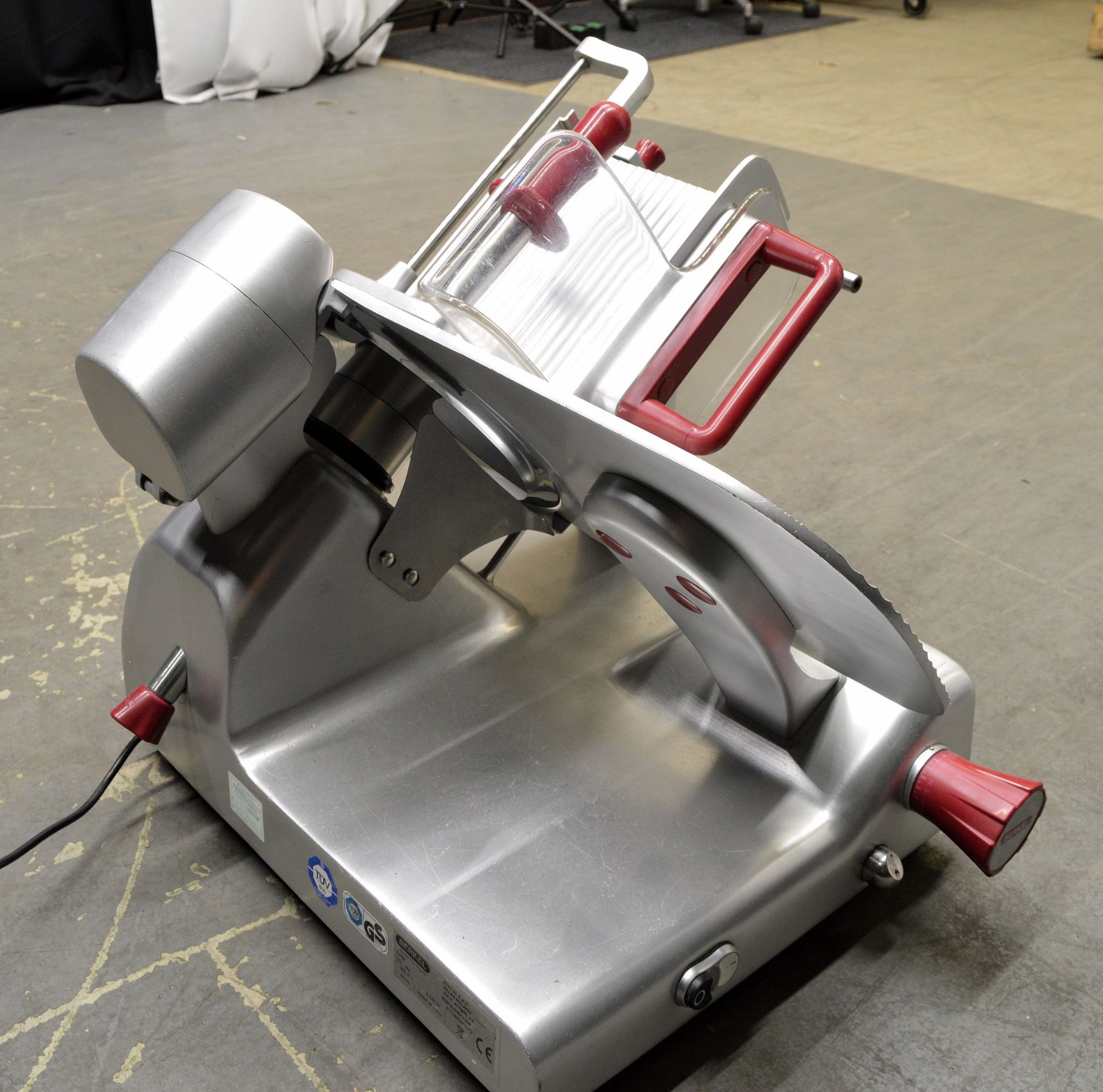 Berkel BSPGL04011A0F 12" Commercial Cooked Meat / Bacon Slicer, single phase electric - Image 4 of 7