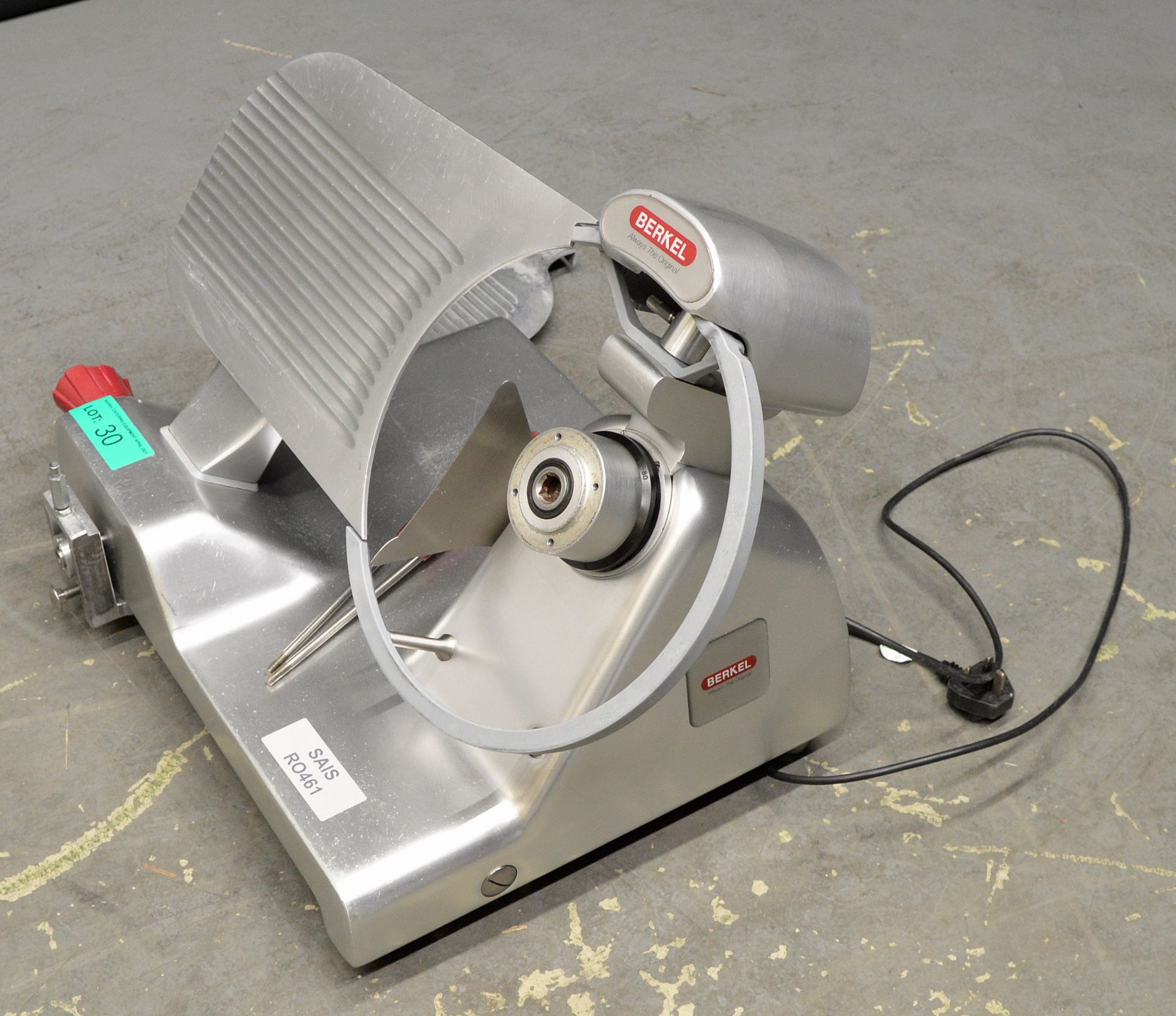 Berkel BSPGL04011A0F 12" Commercial Cooked Meat / Bacon Slicer, single phase electric - Image 3 of 7