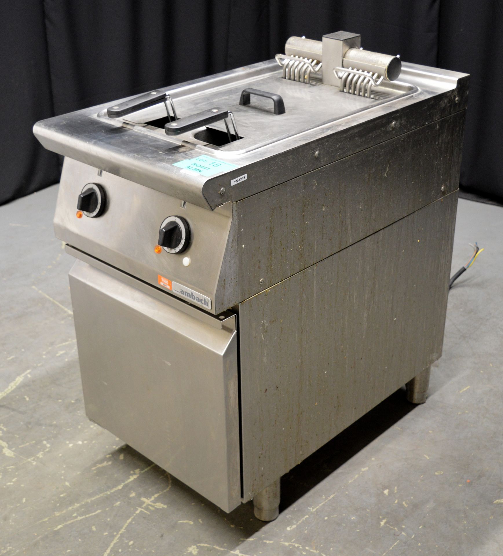 Ambach 8EF2/50 Twin Fryer, 3 phase electric - Image 3 of 7