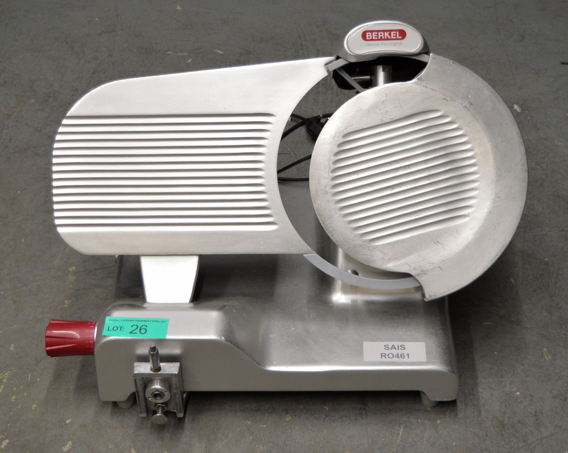 Berkel BSPGL04011A0F 12" Commercial Cooked Meat / Bacon Slicer, single phase electric