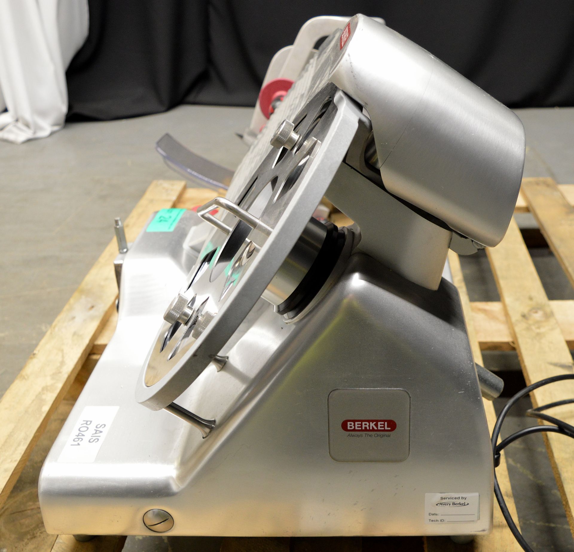 Berkel BSPGL04011A0F 12" Commercial Cooked Meat / Bacon Slicer, single phase electric - Image 4 of 9