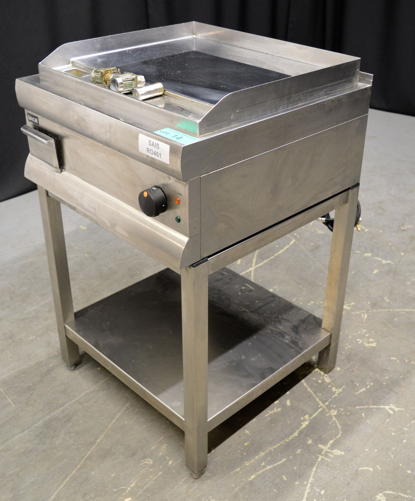 Lincat Smooth Griddle on Stand, single phase electric - Image 3 of 6