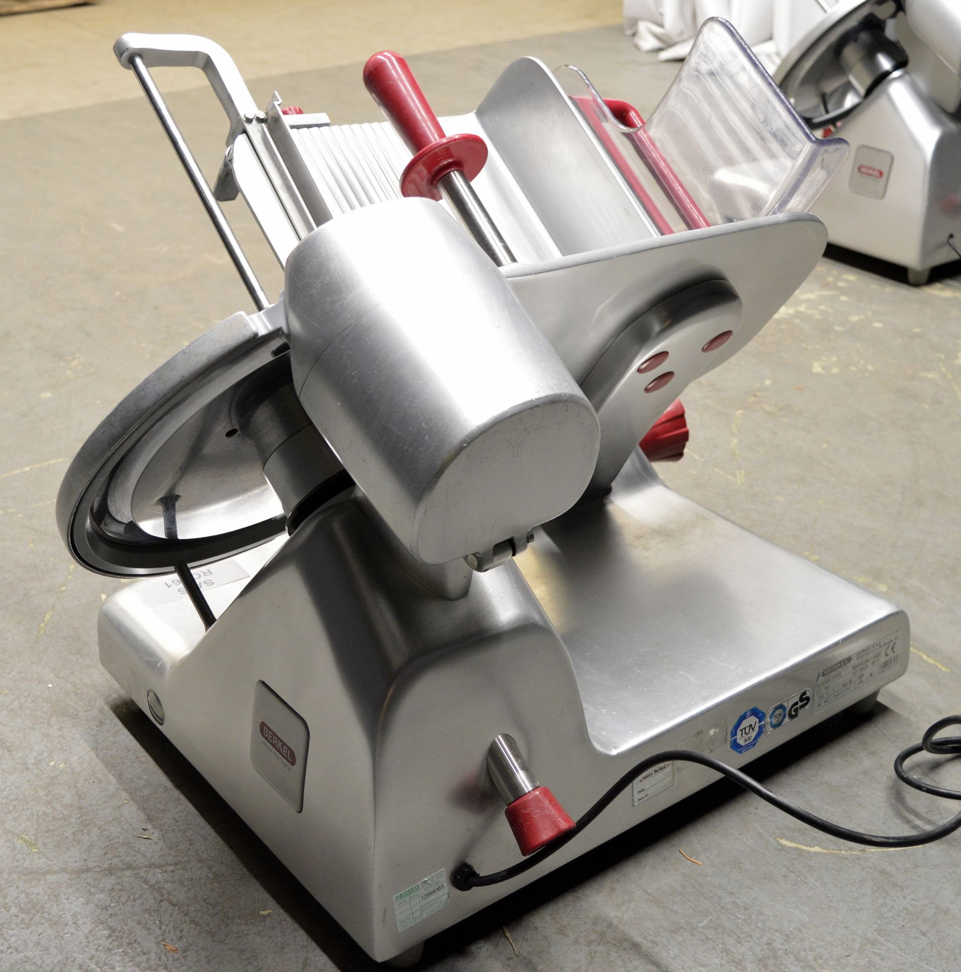 Berkel BSPGL04011A0F 12" Commercial Cooked Meat / Bacon Slicer, single phase electric - Image 3 of 7