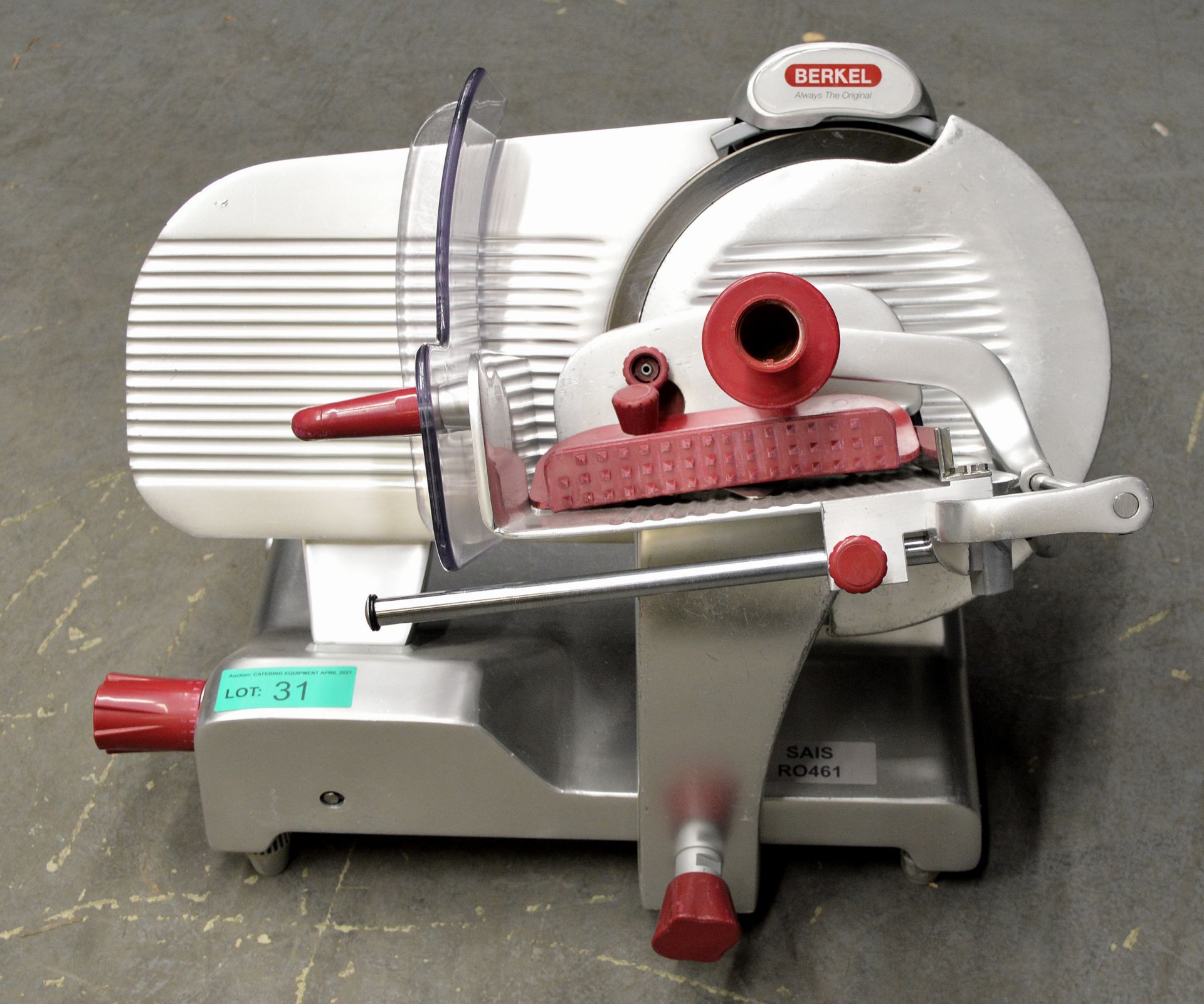 Berkel BSPGL04011A0F 12" Commercial Cooked Meat / Bacon Slicer, single phase electric
