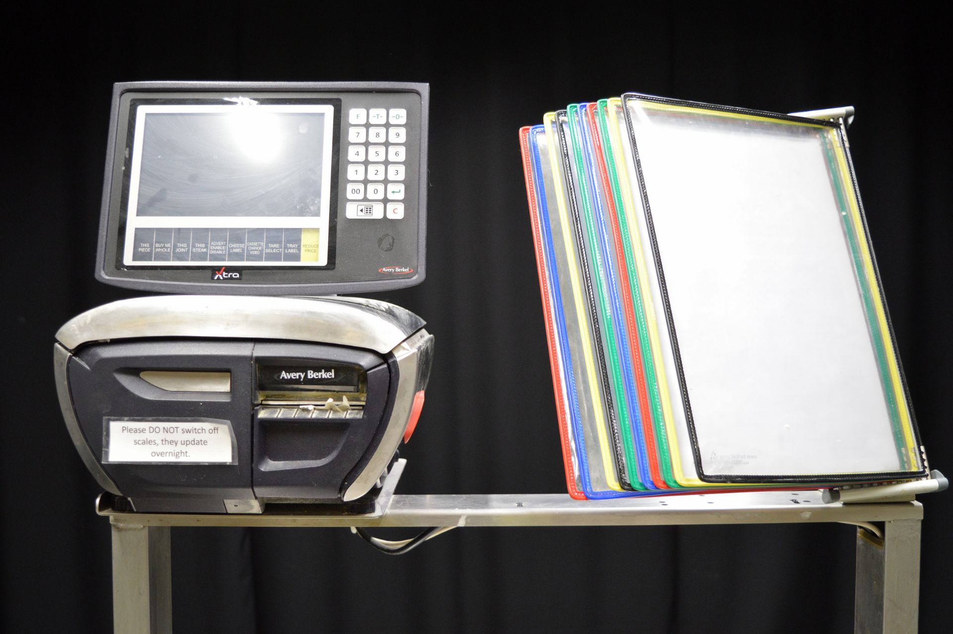 Avery Berkel WWS3 Label and Receipt Printing Scales with Shrink Wrapping Machine - Image 4 of 8