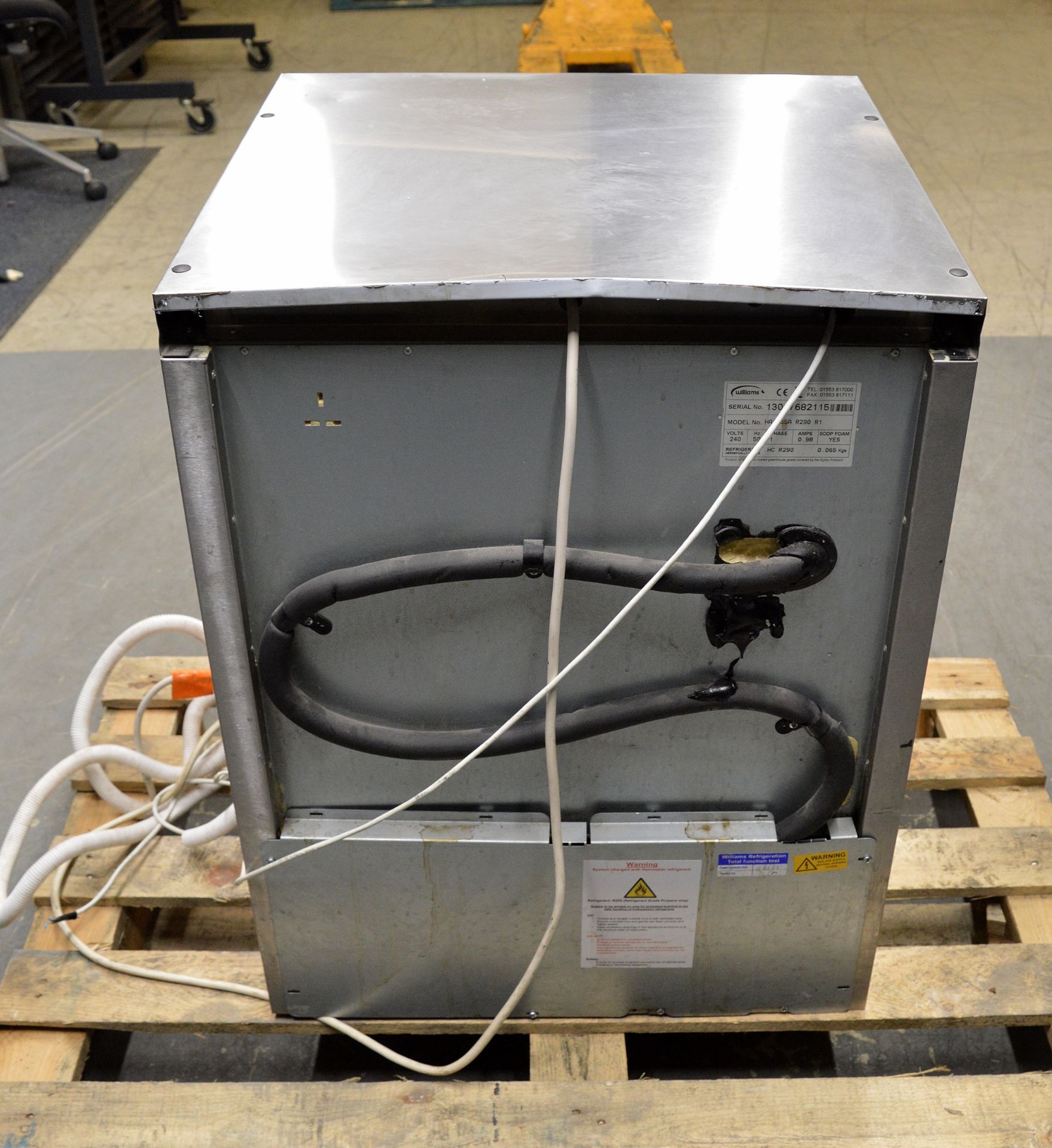 Williams HA135SA Commercial Fridge Single UnderCounter Stainless Chiller - Image 6 of 8