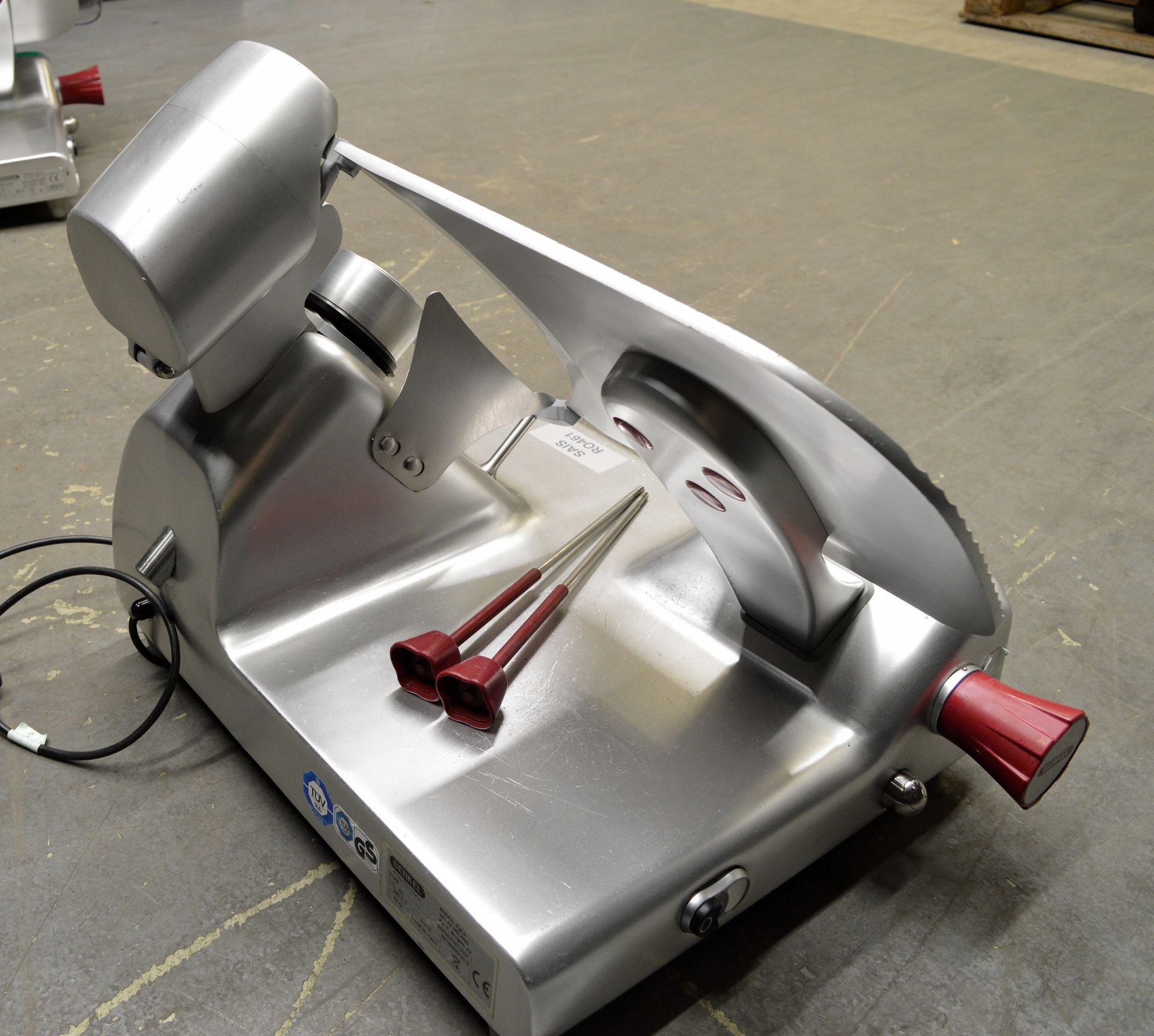 Berkel BSPGL04011A0F 12" Commercial Cooked Meat / Bacon Slicer, single phase electric - Image 5 of 7