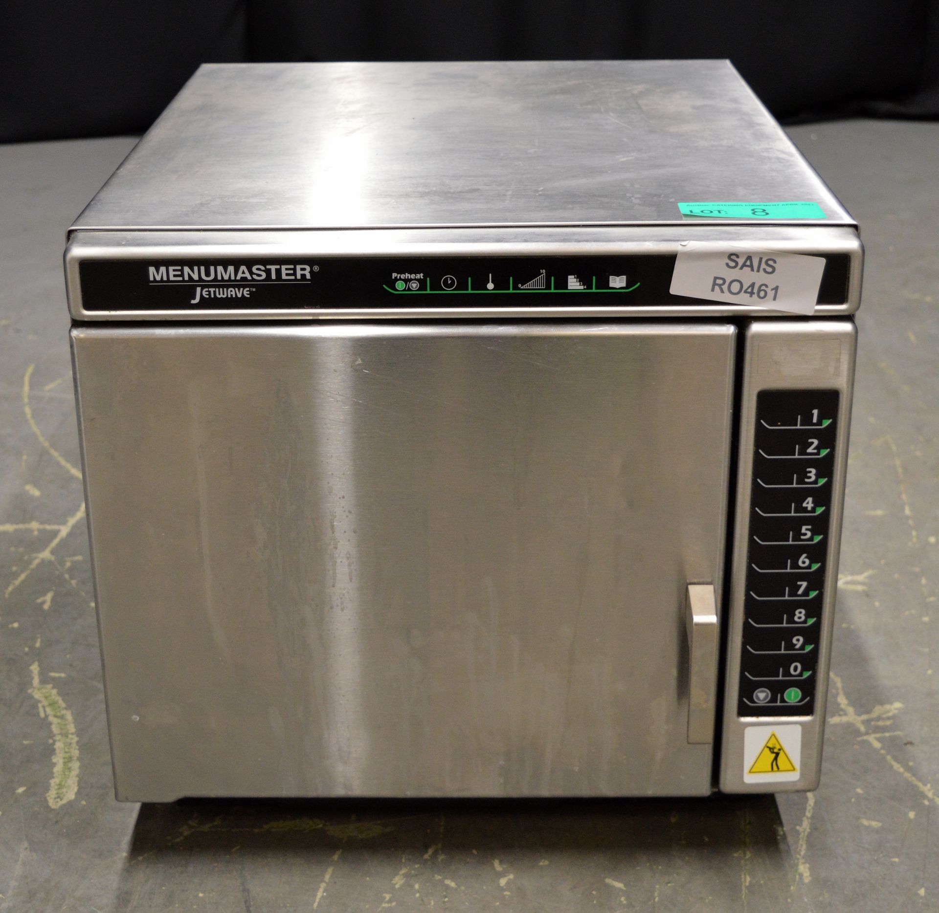 Menumaster Jetwave JET514U High Speed Compact Oven, single phase electric