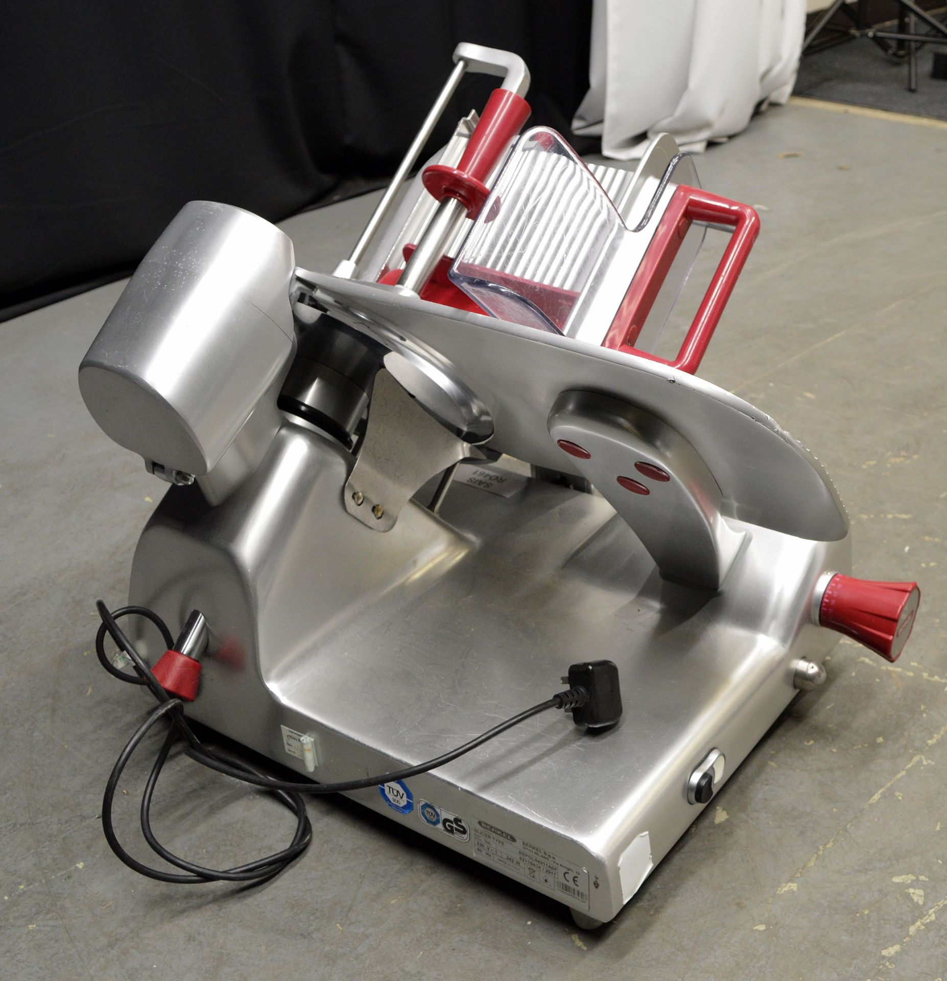 Berkel BSPGL04011A0F 12" Commercial Cooked Meat / Bacon Slicer, single phase electric - Image 6 of 8