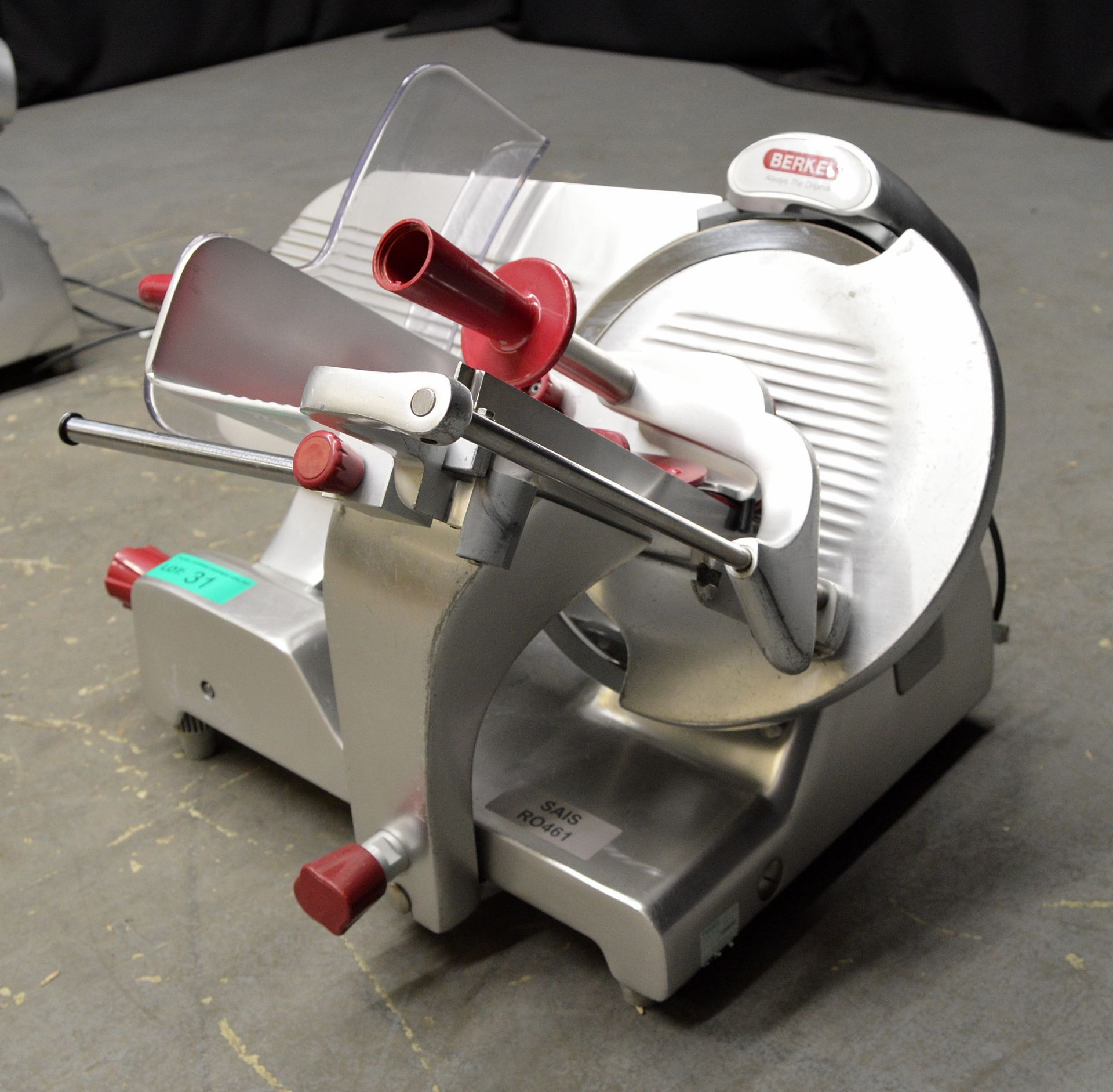 Berkel BSPGL04011A0F 12" Commercial Cooked Meat / Bacon Slicer, single phase electric - Image 3 of 8