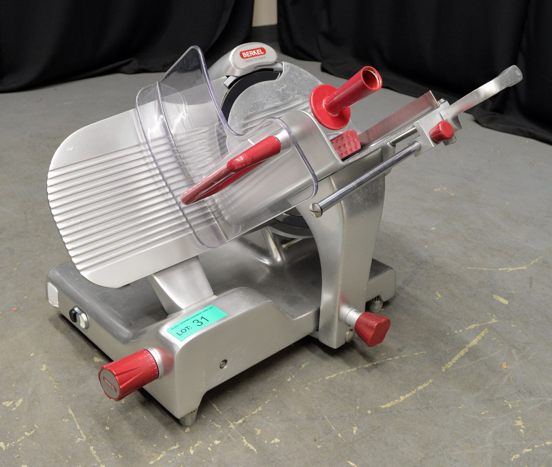 Berkel BSPGL04011A0F 12" Commercial Cooked Meat / Bacon Slicer, single phase electric - Image 2 of 8