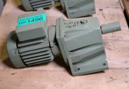 VEB Motor - ZG0 KMRB 56 G 6 / 320 - 0.12kW - 3ph - 50hz - 1.06A