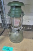 1x Kerosine tilley lamp - green base, green top