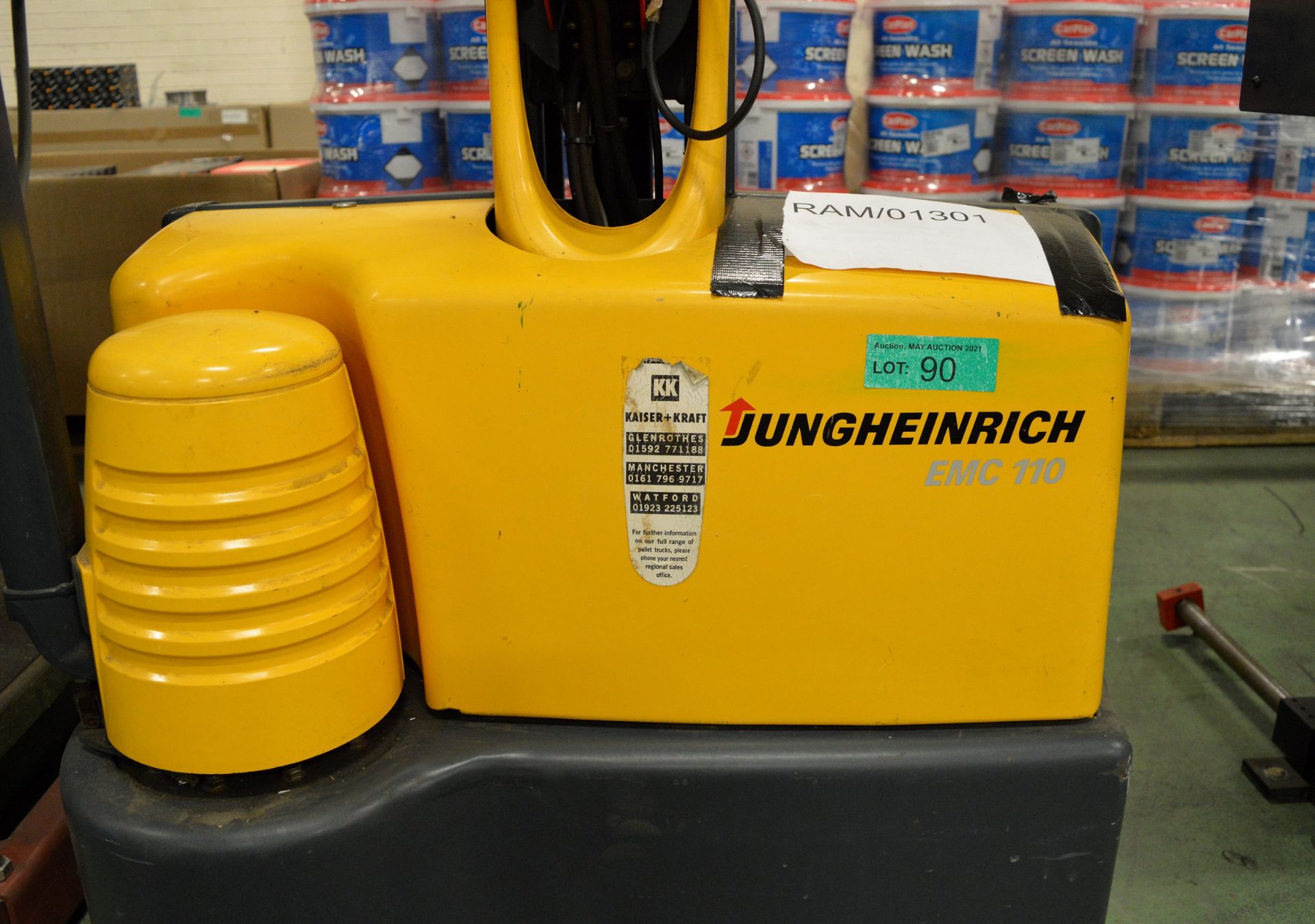 Jungheinrich EMC 110 Electric Pallet Truck - Image 2 of 5