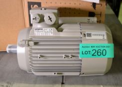 Siemens 1AV2082B Electric Motor - 0.55kW