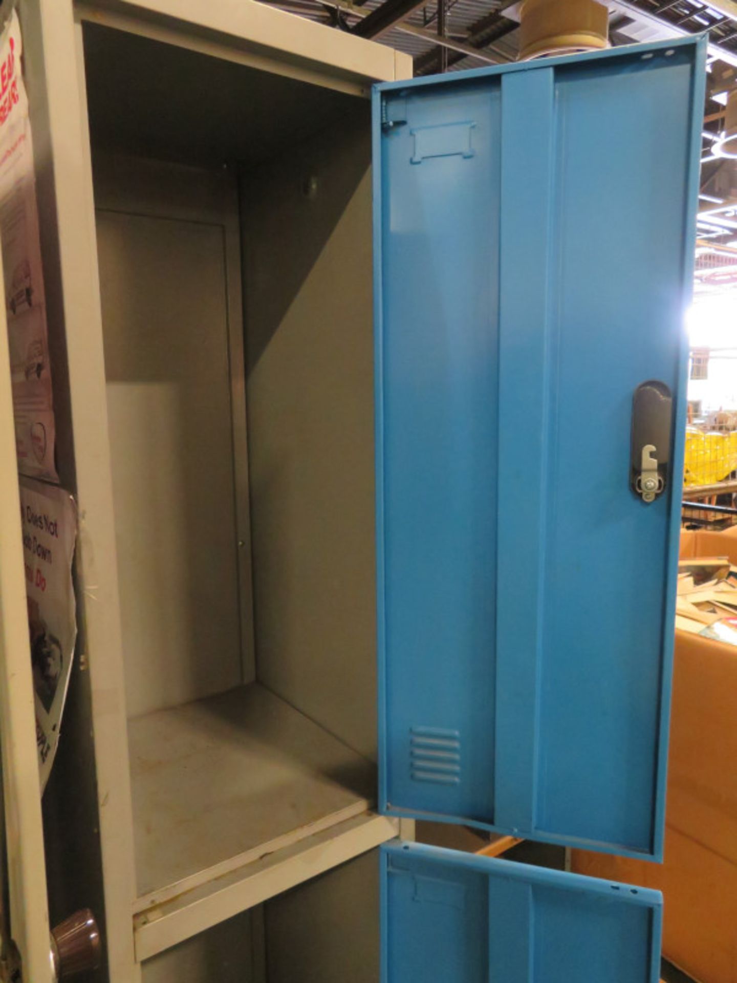 2x 2 bank personnel lockers - Image 4 of 8