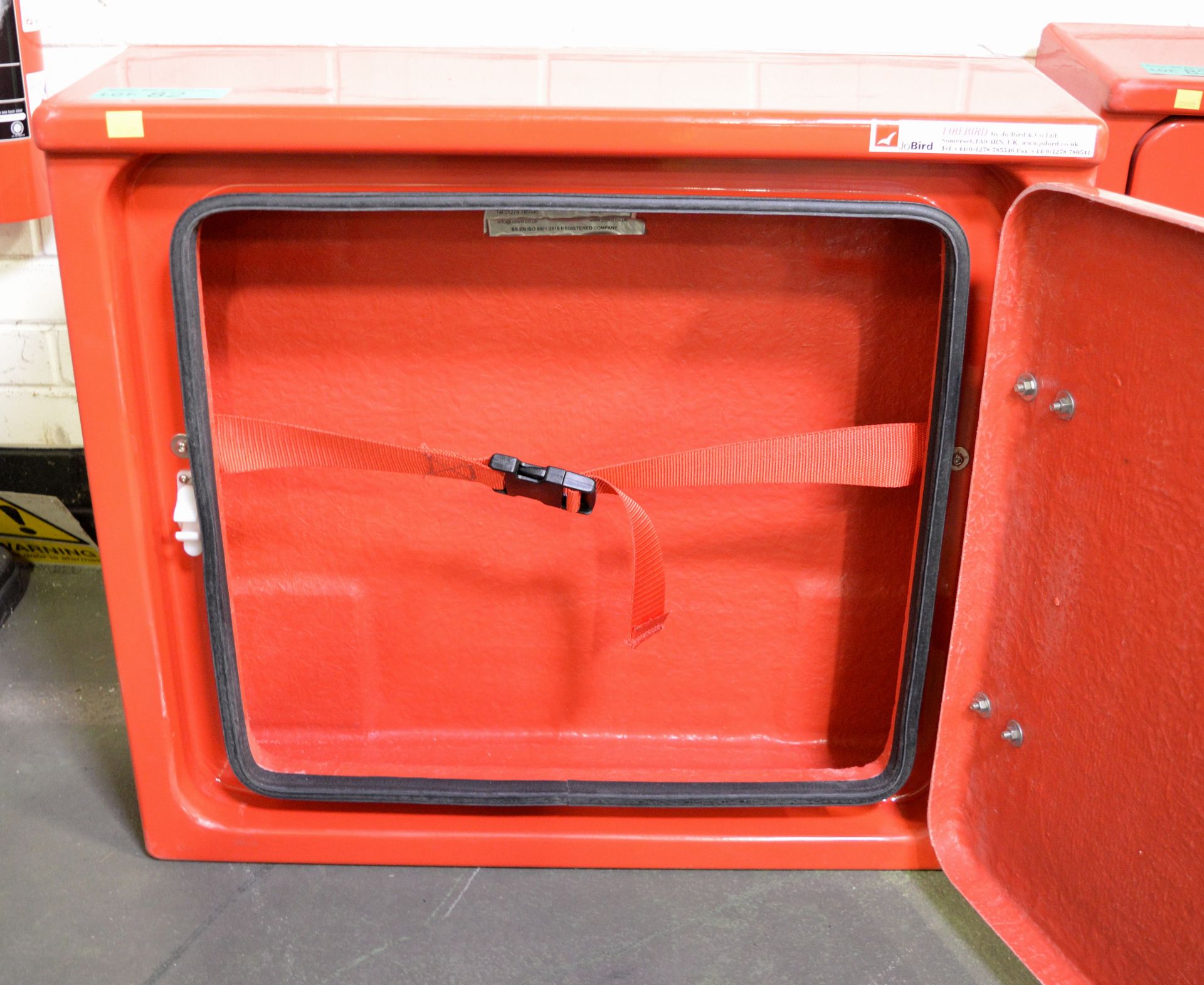 Red Composite Fire Hose Box L 710mm x W 220mm x H 630mm - Image 2 of 2