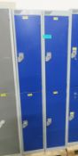 4-Compartment Locker - L600 x W450 x H1780mm