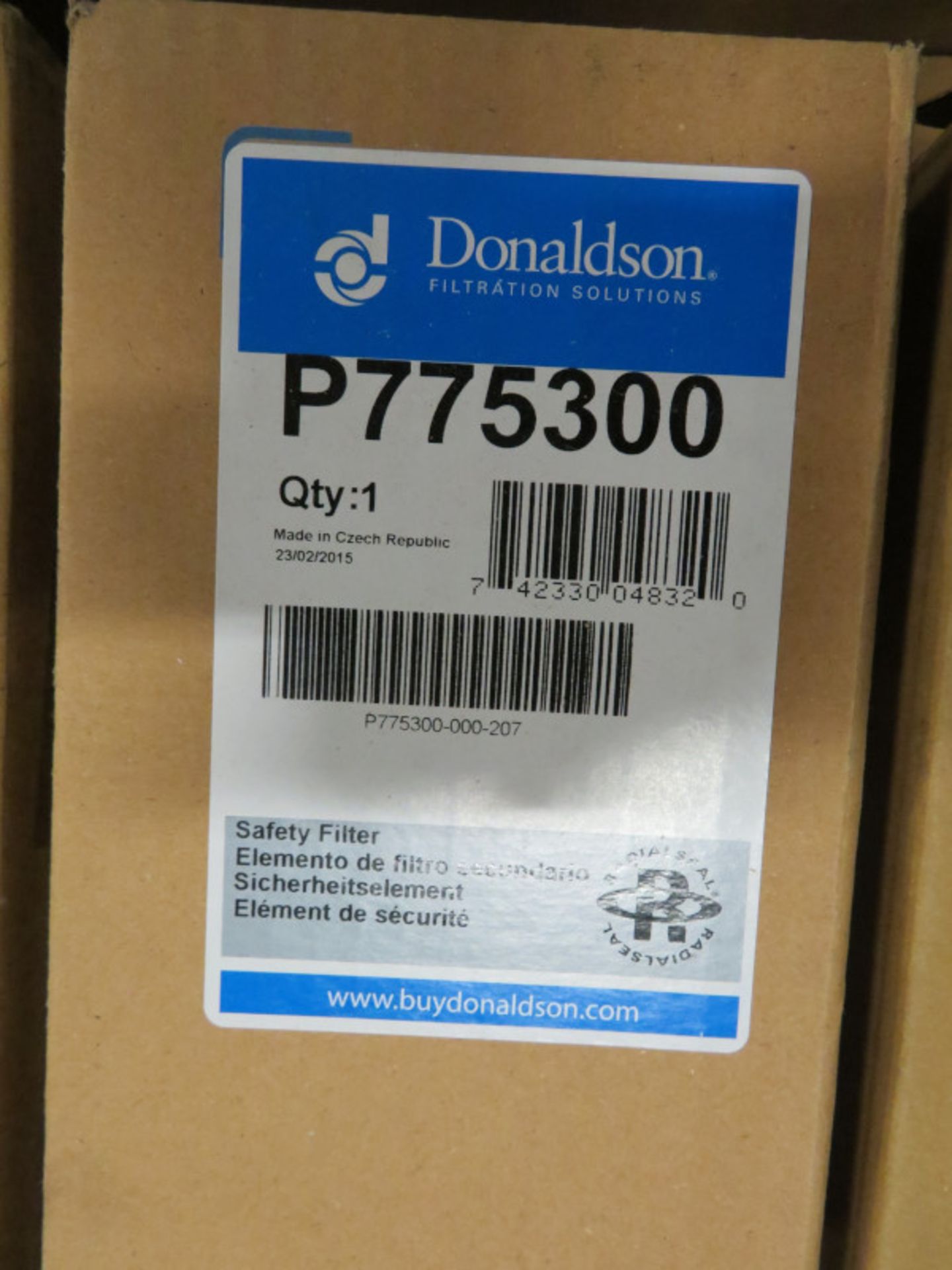 8x Donaldson P775300 Safety Filters - Image 3 of 3