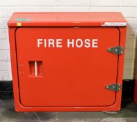 Red Composite Fire Hose Box L 710mm x W 220mm x H 630mm