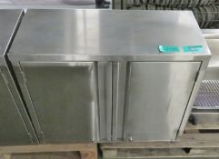 Stainless Steel Wall Mounted Cabinet - L850 x W300 x H700mm