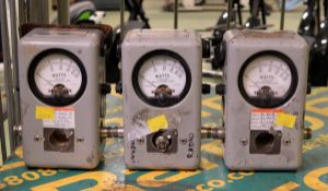 3x Thruline Model 43 Bird Wattmeters - no elements