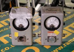 2x Thruline Model 43 Bird Wattmeters - 1 with unknown element