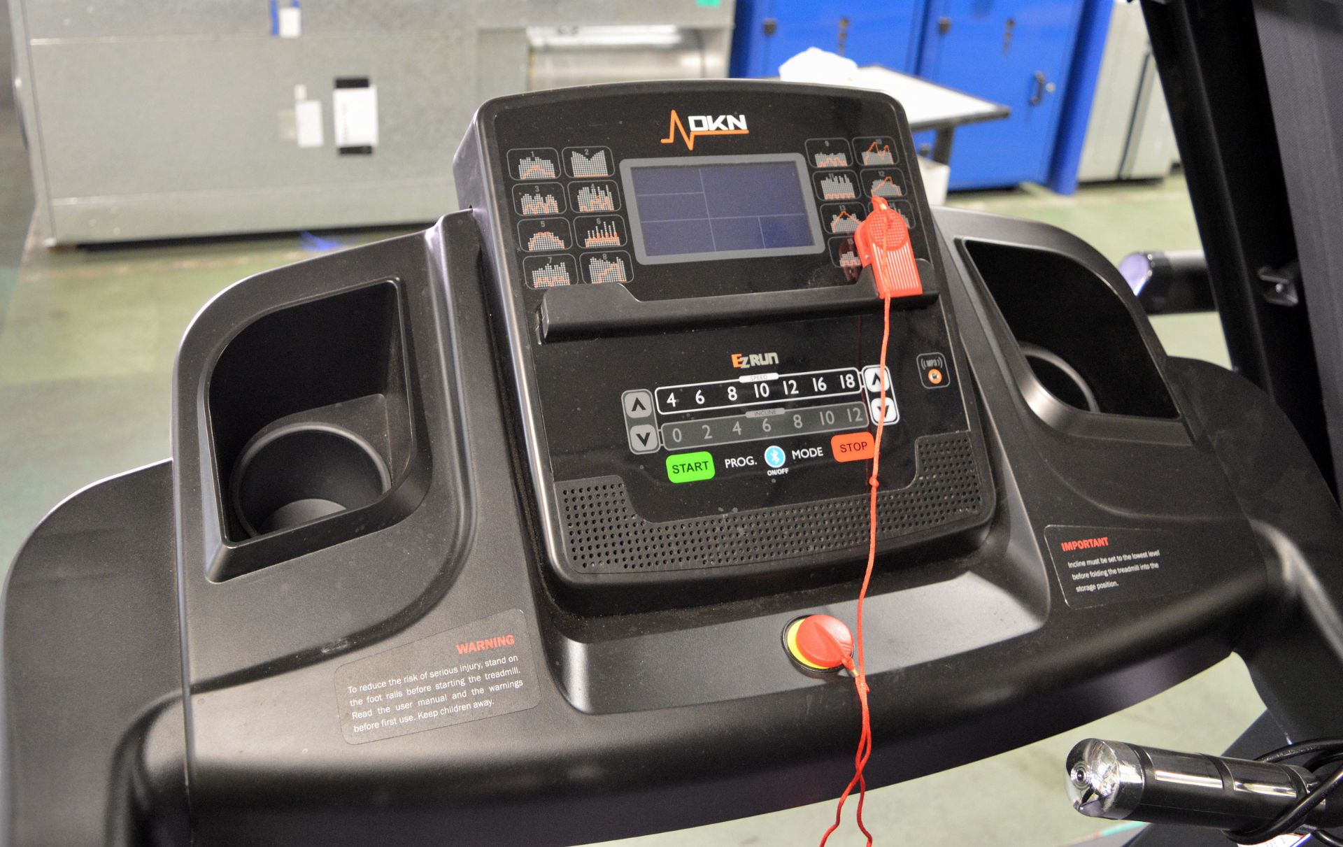 DKN EZ Run treadmill 240V - Image 3 of 4