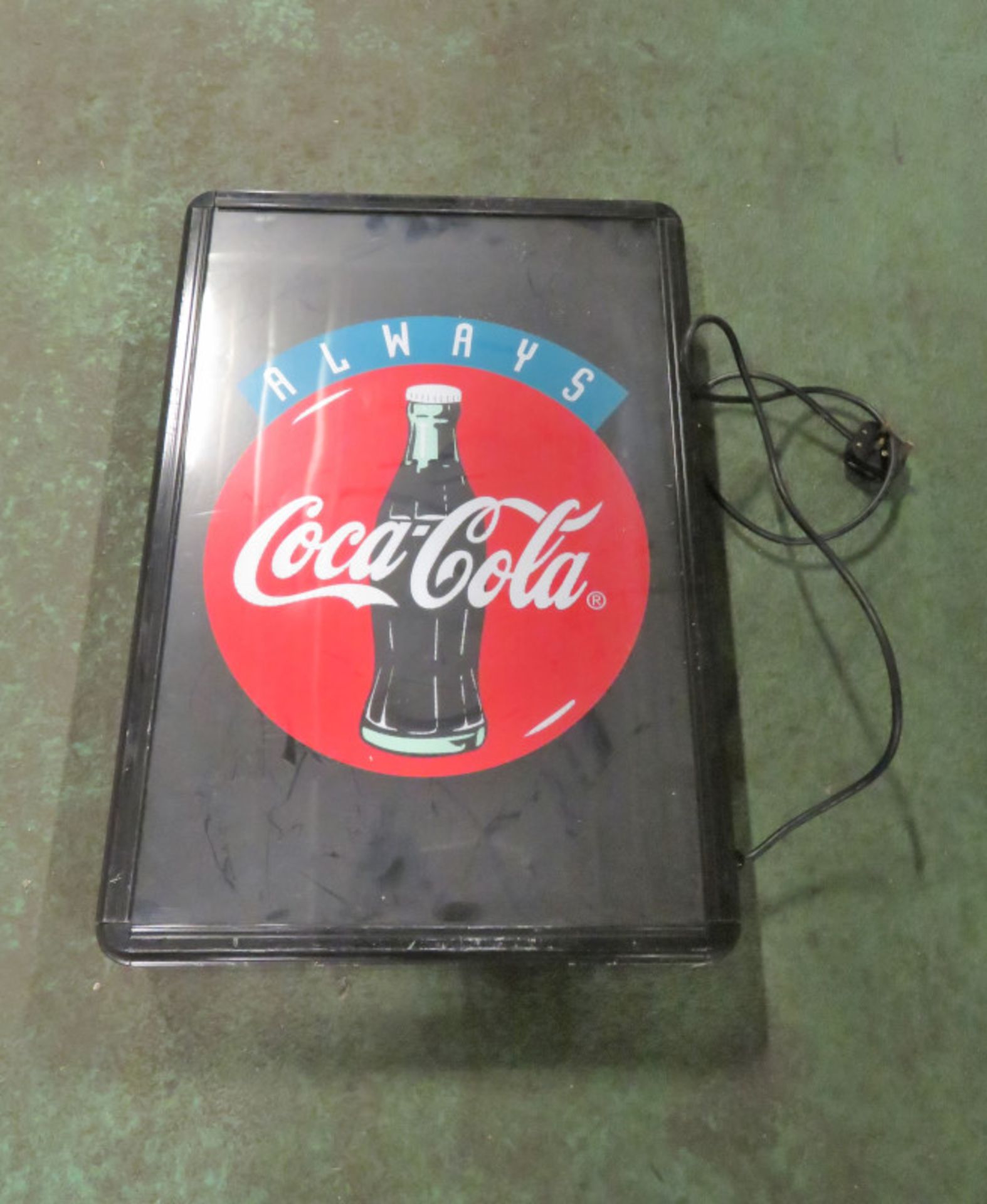 Coca Cola Fibre Optic Sign