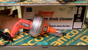 General Power Vee Electric Drain Cleaner 120v