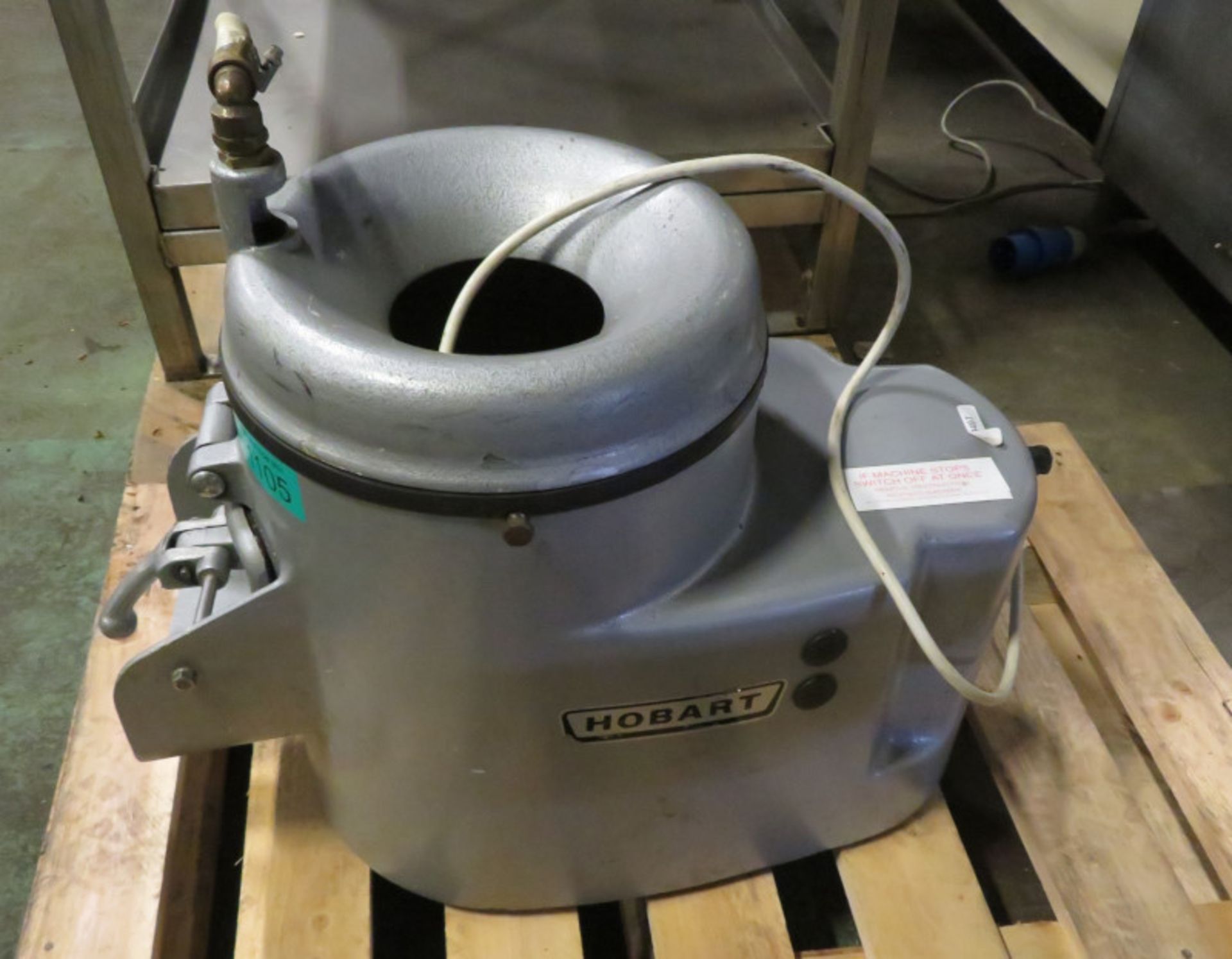 Hobart E6414 Electric Potato Rumbler/Peeler (no stand) - 240v - Image 2 of 4