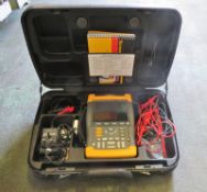 Fluke 199C Scopemeter Color 200 MHz 2.5GS/s with case