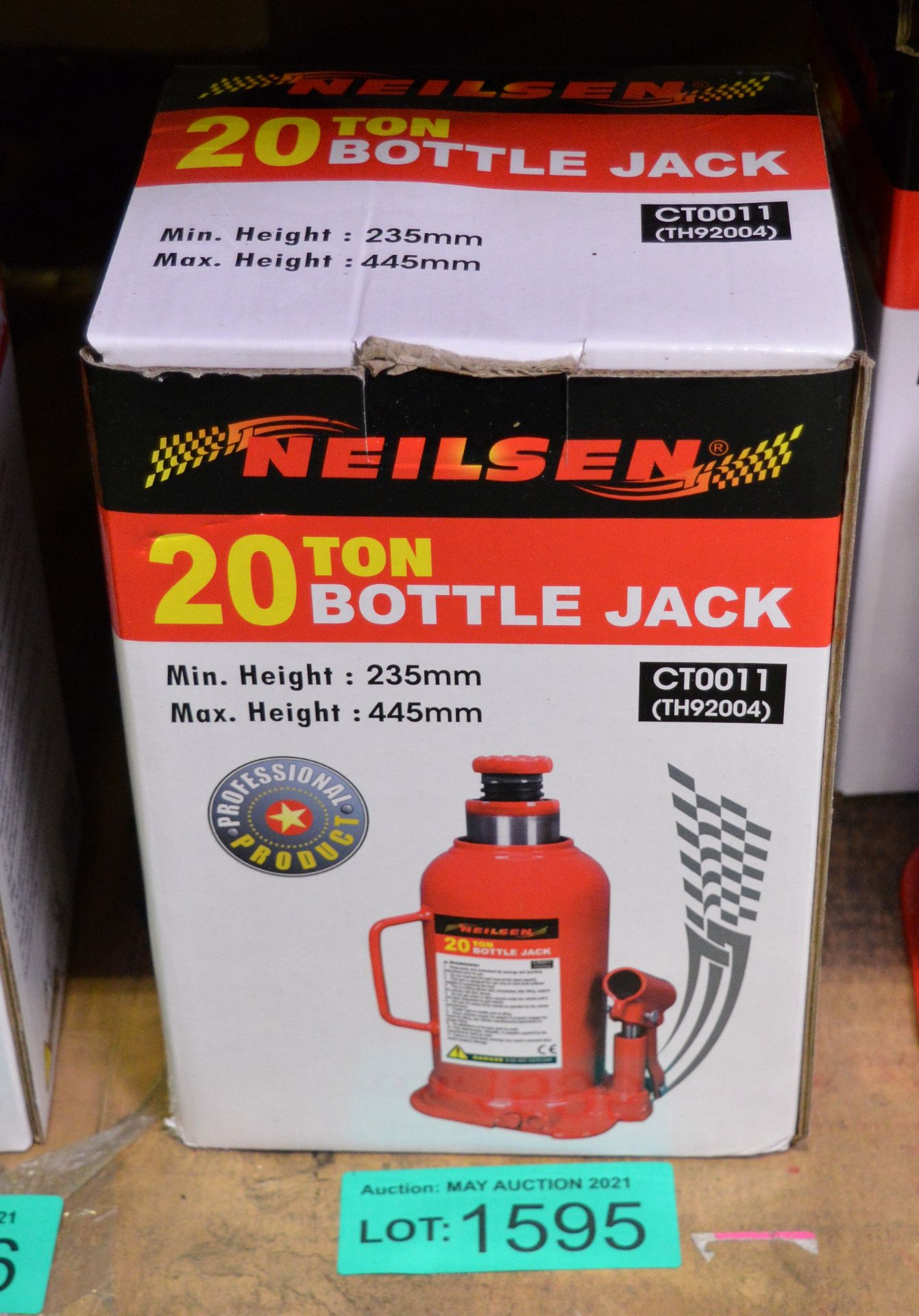 Neilsen CT0011 20 Ton Bottle Jack