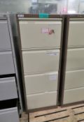 4 Drawer Filing Cabinet - L470 x W620 x H1320mm