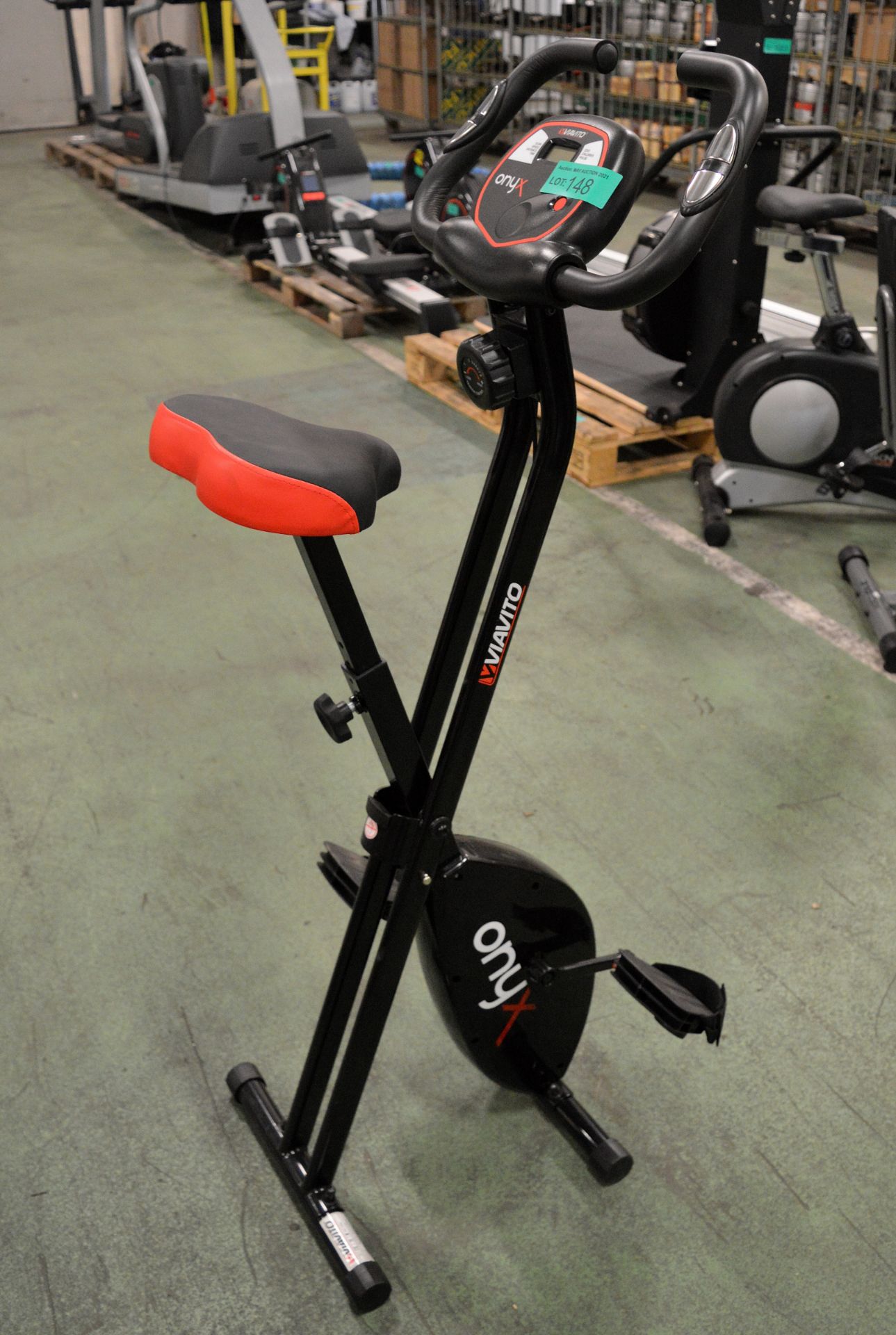 Viavito Onyx foldable exercise bike