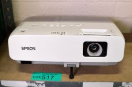 Epson EB-84L LCD Projector 240v
