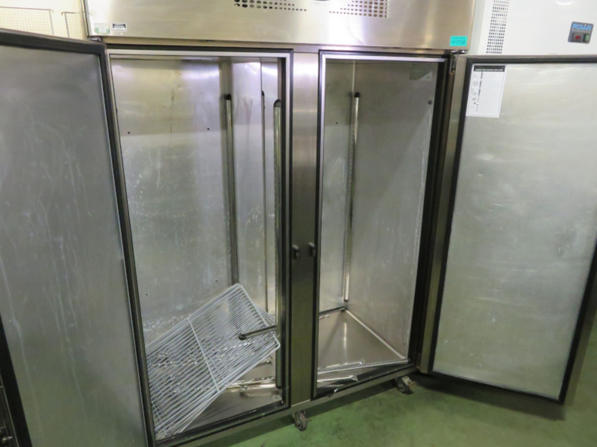 Foster EPROG 135L Double Door Fridge - L1450 x W800 x H2060mm - Image 3 of 4