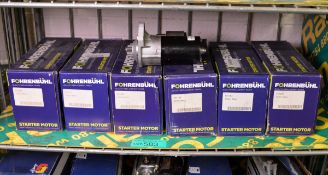 6x Fohrenbuhl starter motors - FS1084, FS1017, FS1010, FS1168, FS1194, FS1039