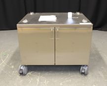 Rational 60.30.345 US IV 35 3/8" x 30 3/4" Mobile Enclosed Base Cabinet for 61 and 101 Com