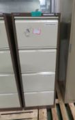 4 Drawer Filing Cabinet - L470 x W620 x H1320mm