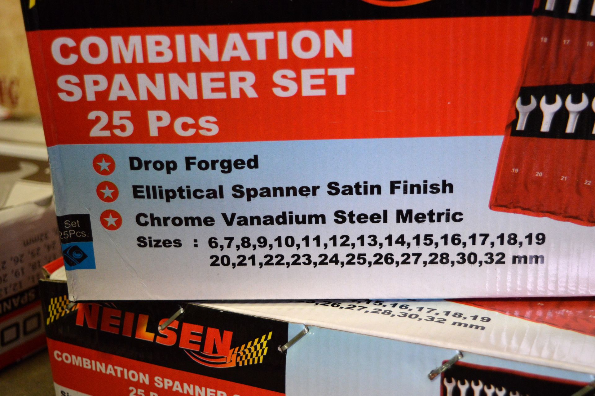 2x Neilsen 25pc Combination Spanner Sets - Image 2 of 2