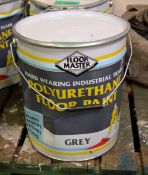 FloorMaster Polyurethane floor paint - Grey - 20LTR