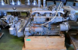 Perkins Sabre No2 Grey engine - Clean example runs very well with good oil pressure 45PSI