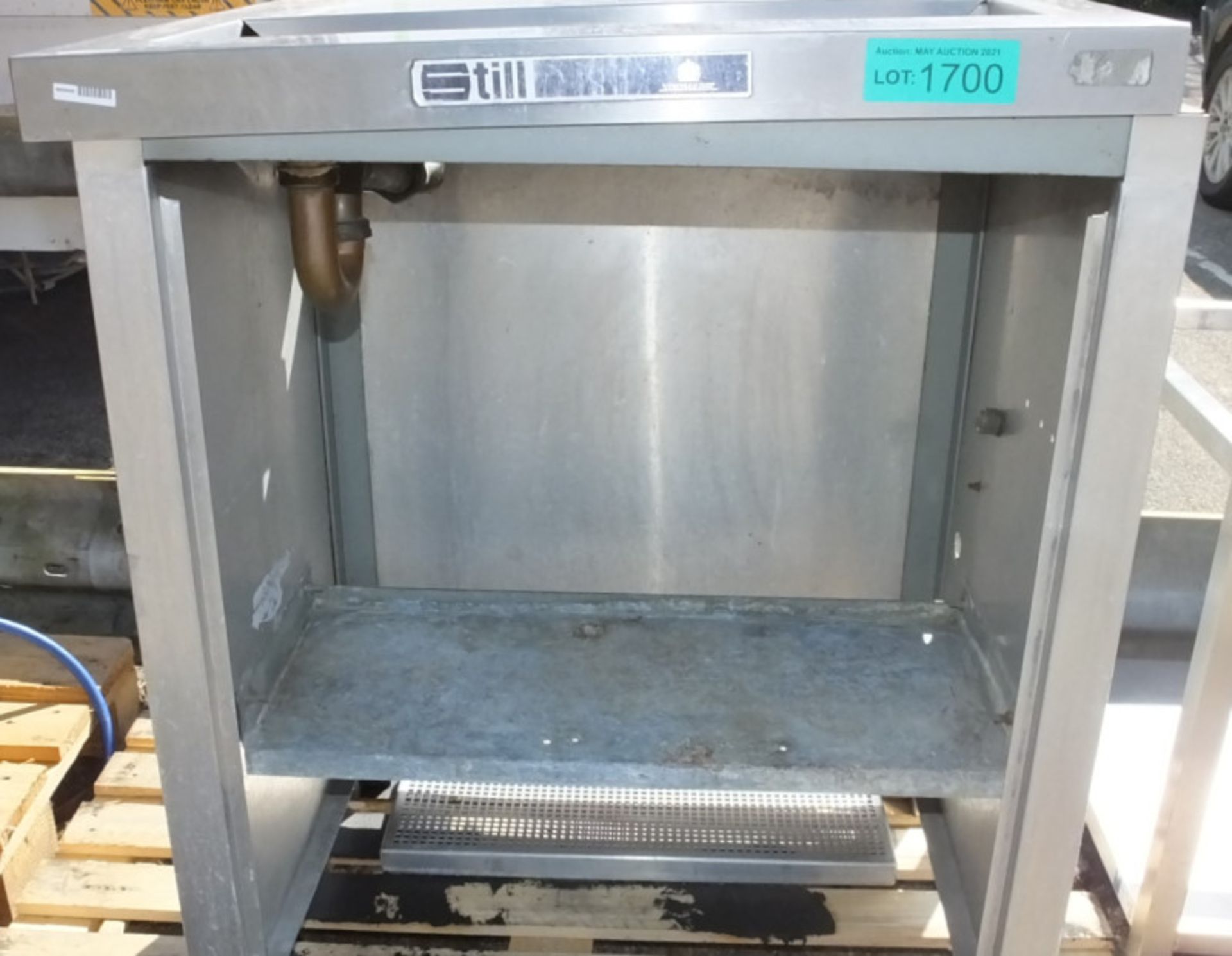 Still stainless steel Pre Wash Unit L 700mm x W 600mm x H 920mm - Image 3 of 3